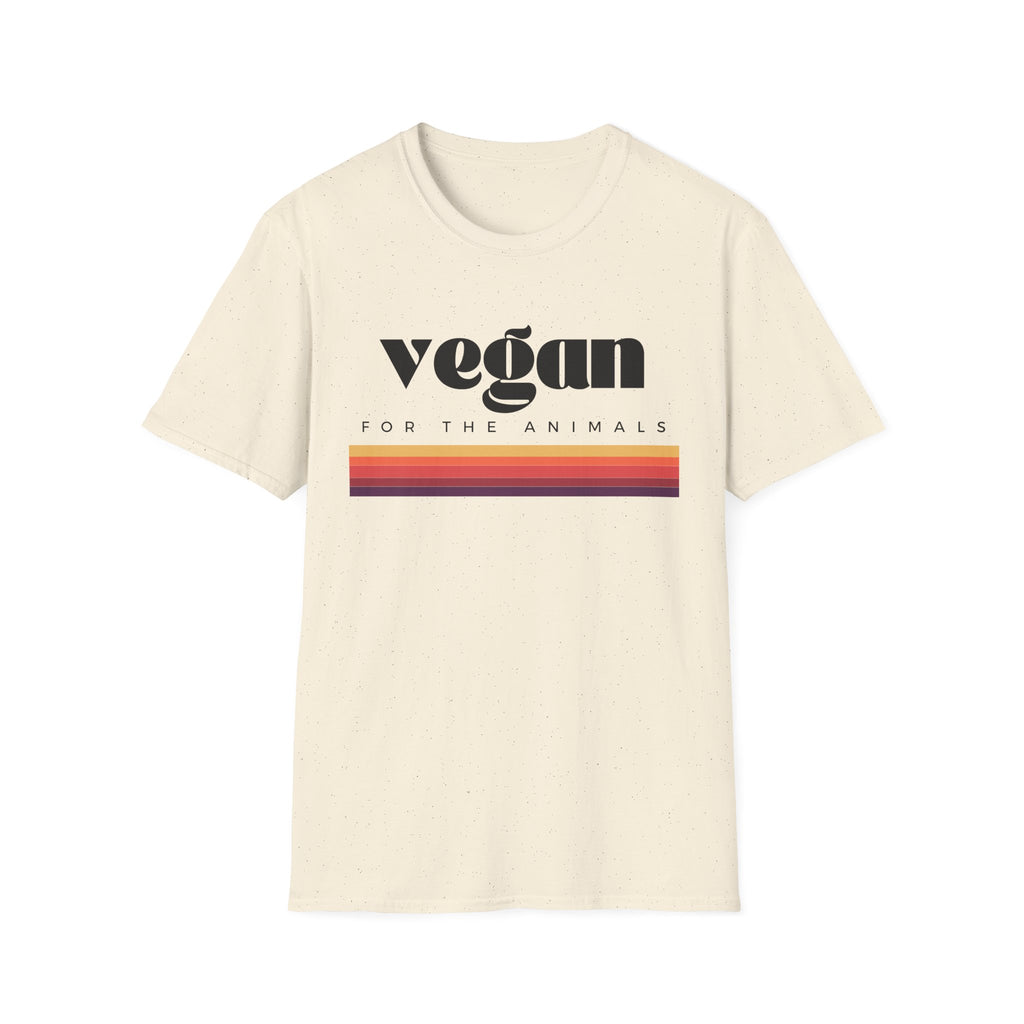 Vintage Vegan Rainbow T-Shirt