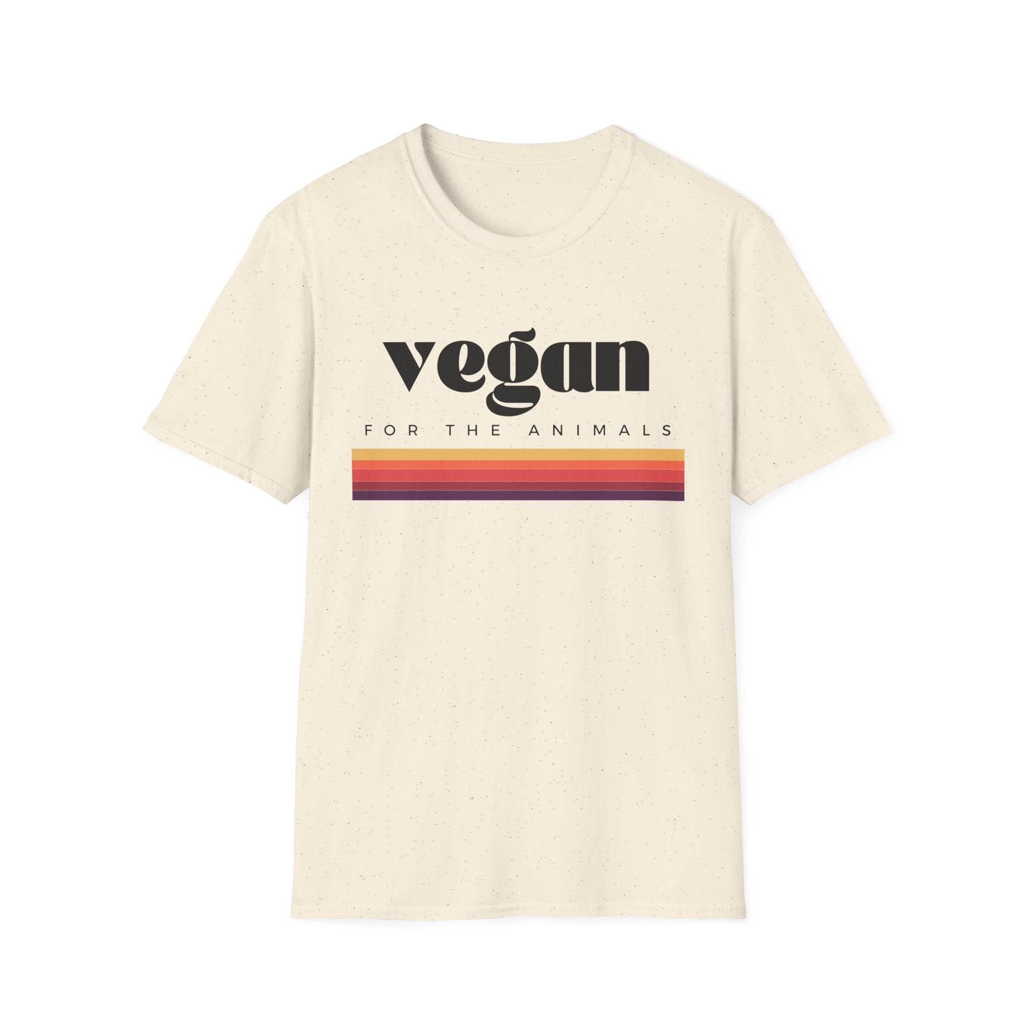Vintage Vegan Rainbow T-Shirt