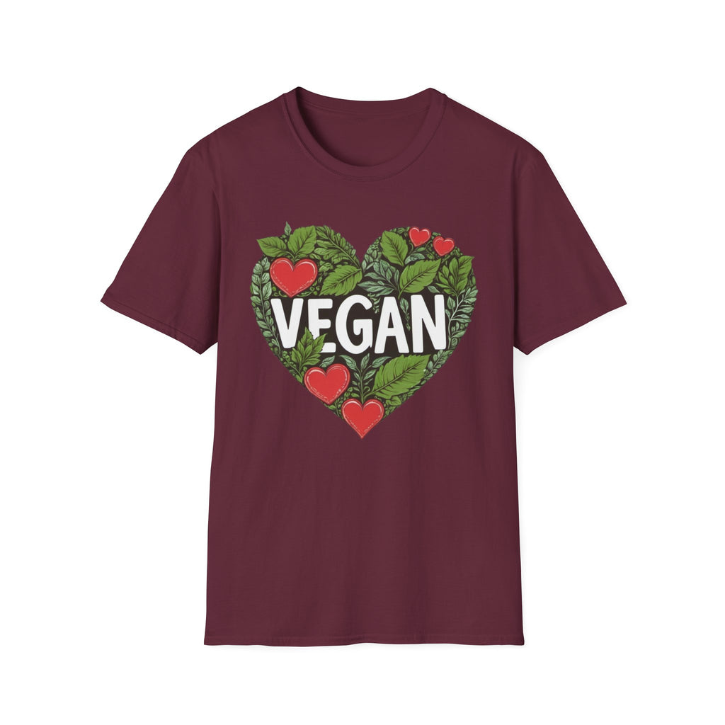 Foliage Vegan Heart T-Shirt