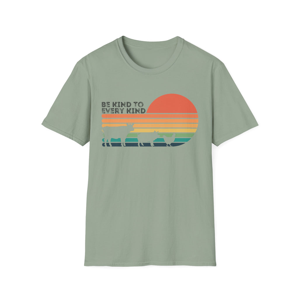 Be Kind Retro Farm Animals T-Shirt