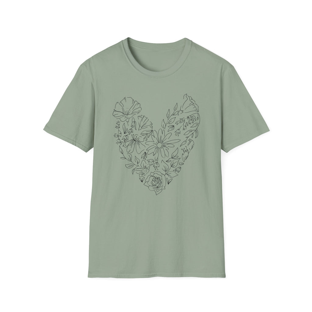 Flower Heart T-Shirt