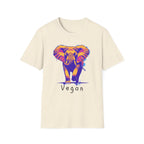 Grunge Vegan Elephant T-Shirt