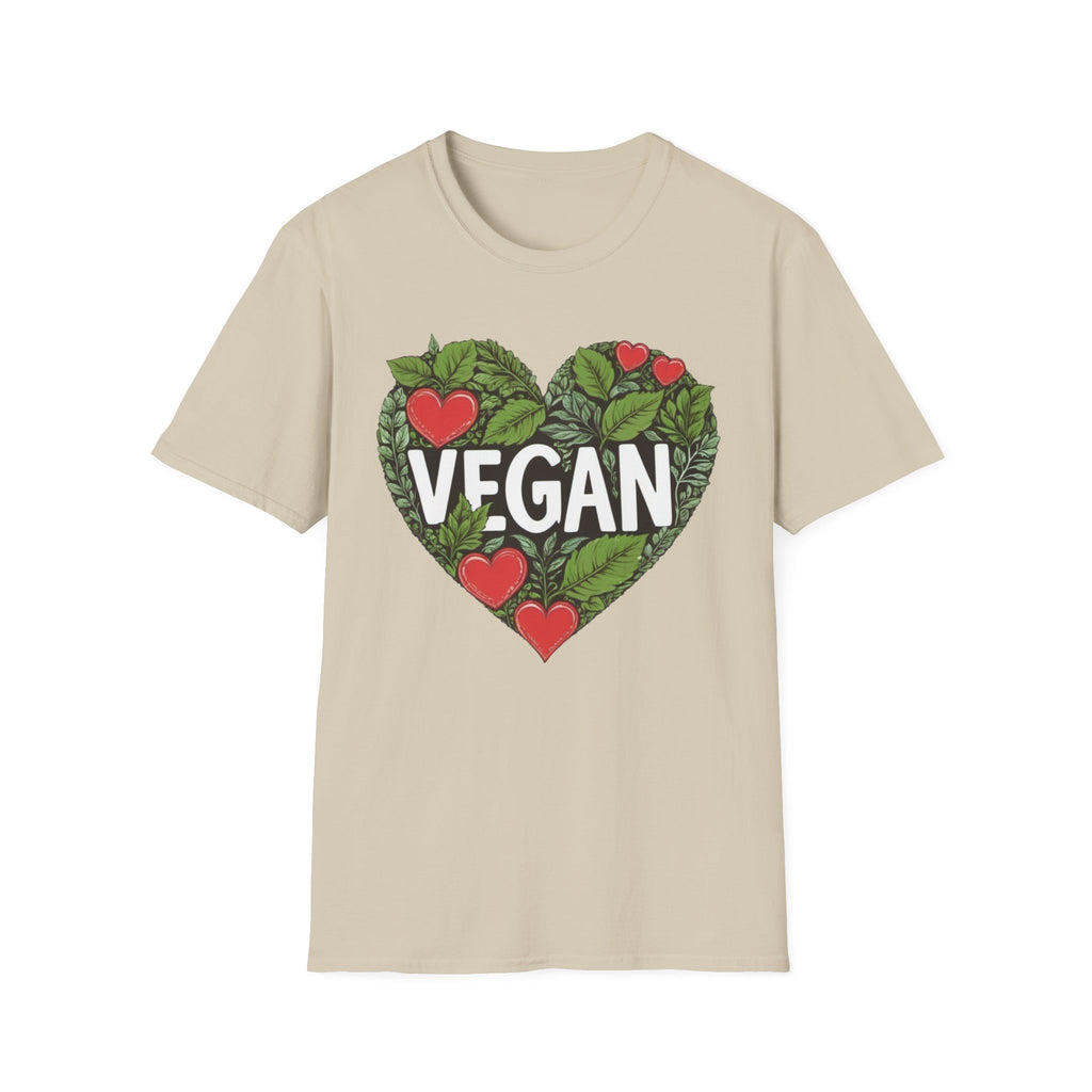 Foliage Vegan Heart T-Shirt
