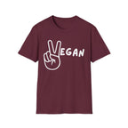 Vegan Peace Sign T-Shirt