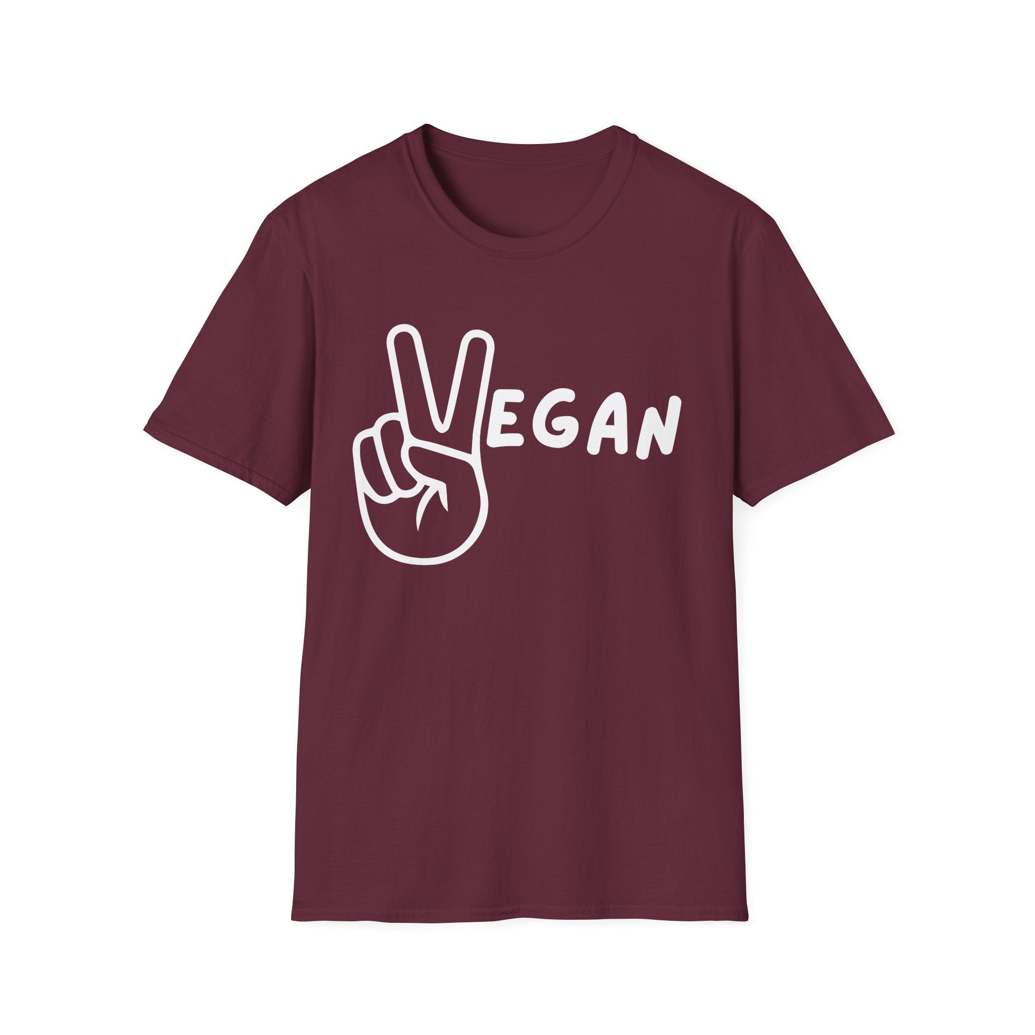 Vegan Peace Sign T-Shirt