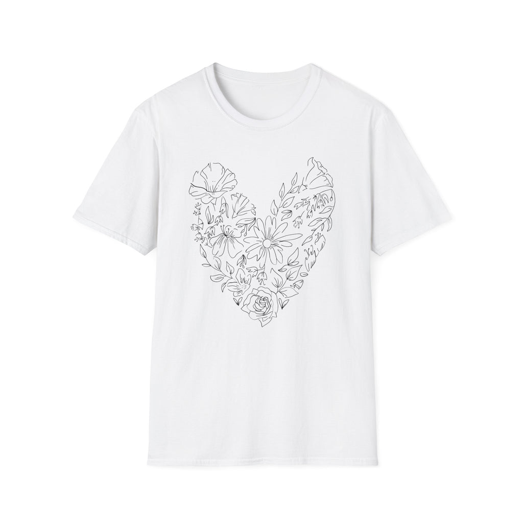 Flower Heart T-Shirt