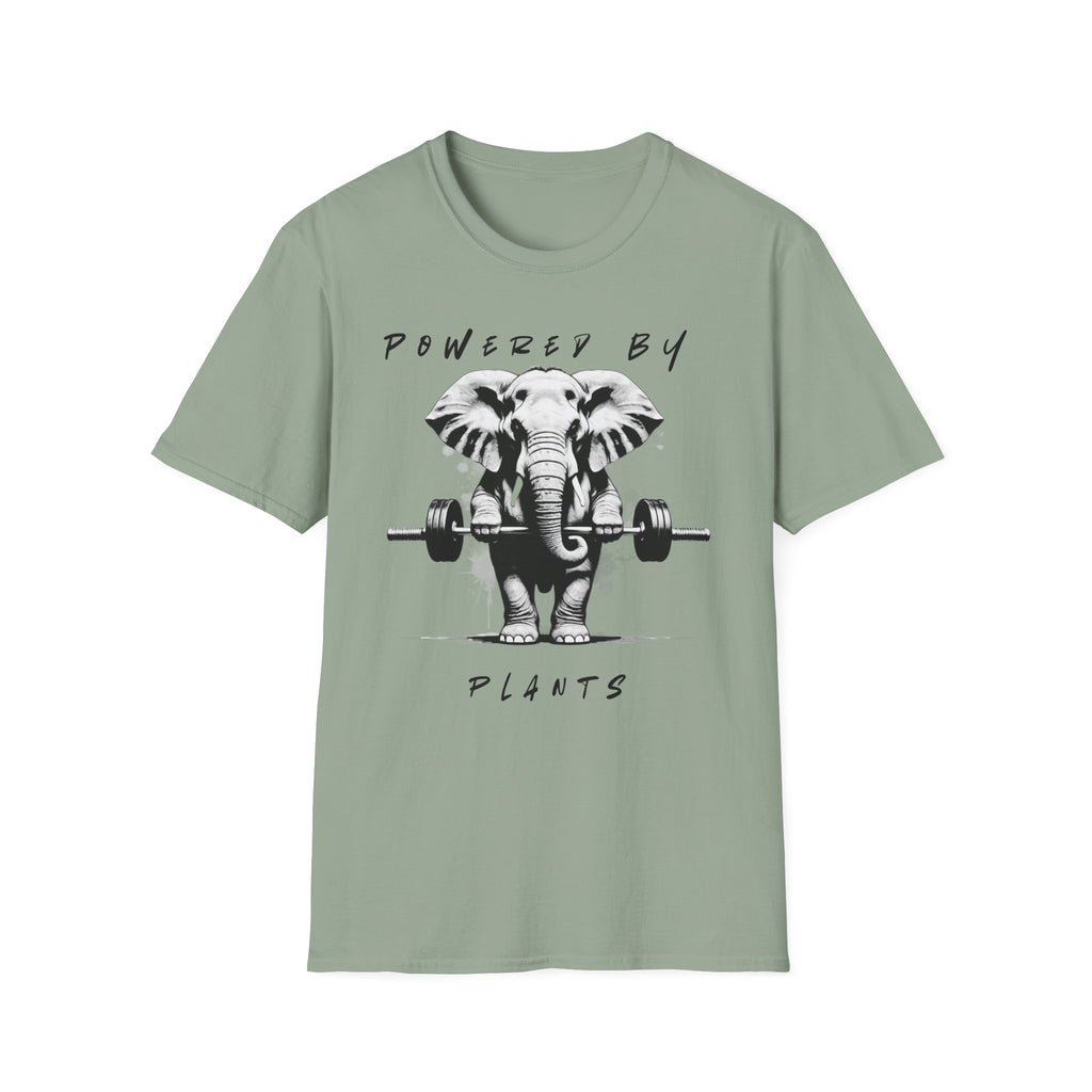 Powered By Plants Elephant T-Shirt