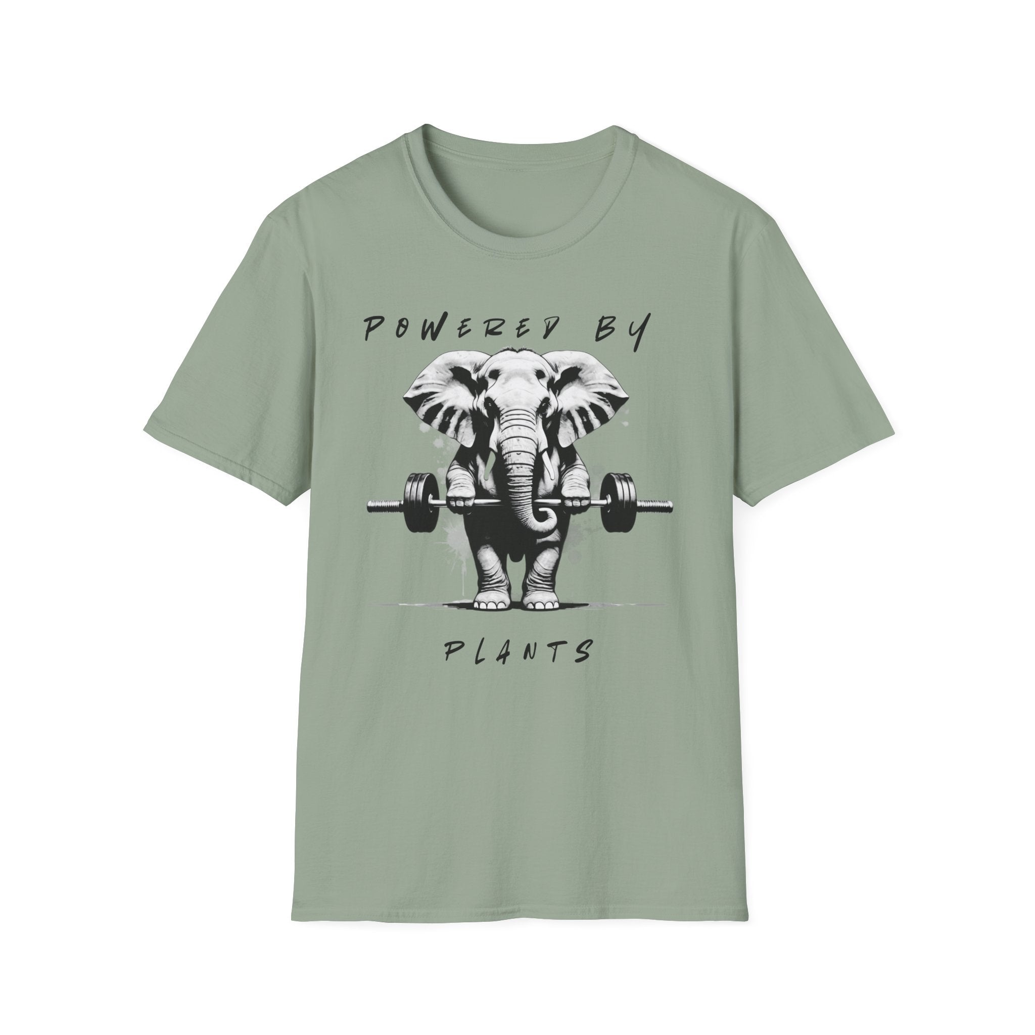 Powered By Plants Elephant T-Shirt