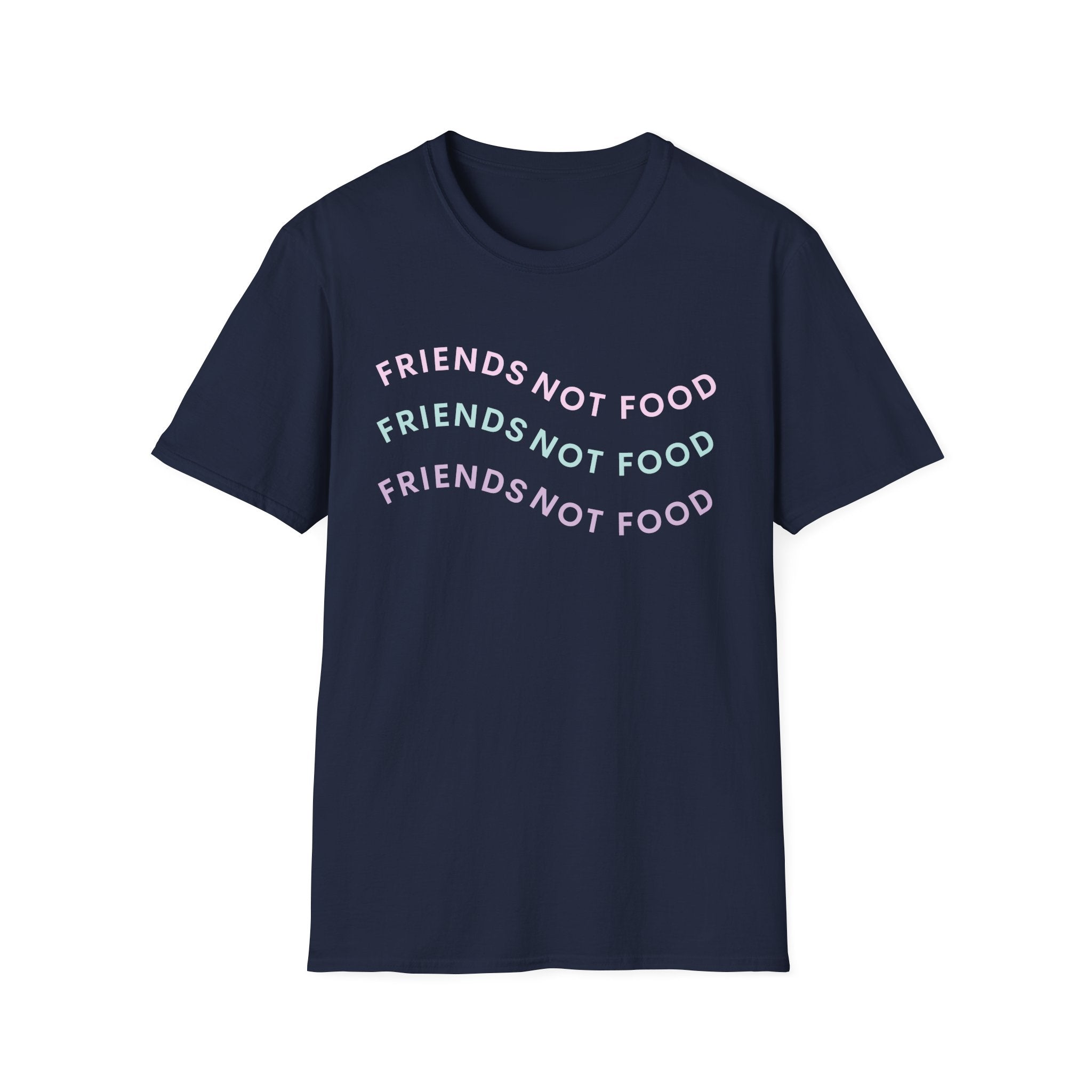 Friends Not Food Wave T-Shirt