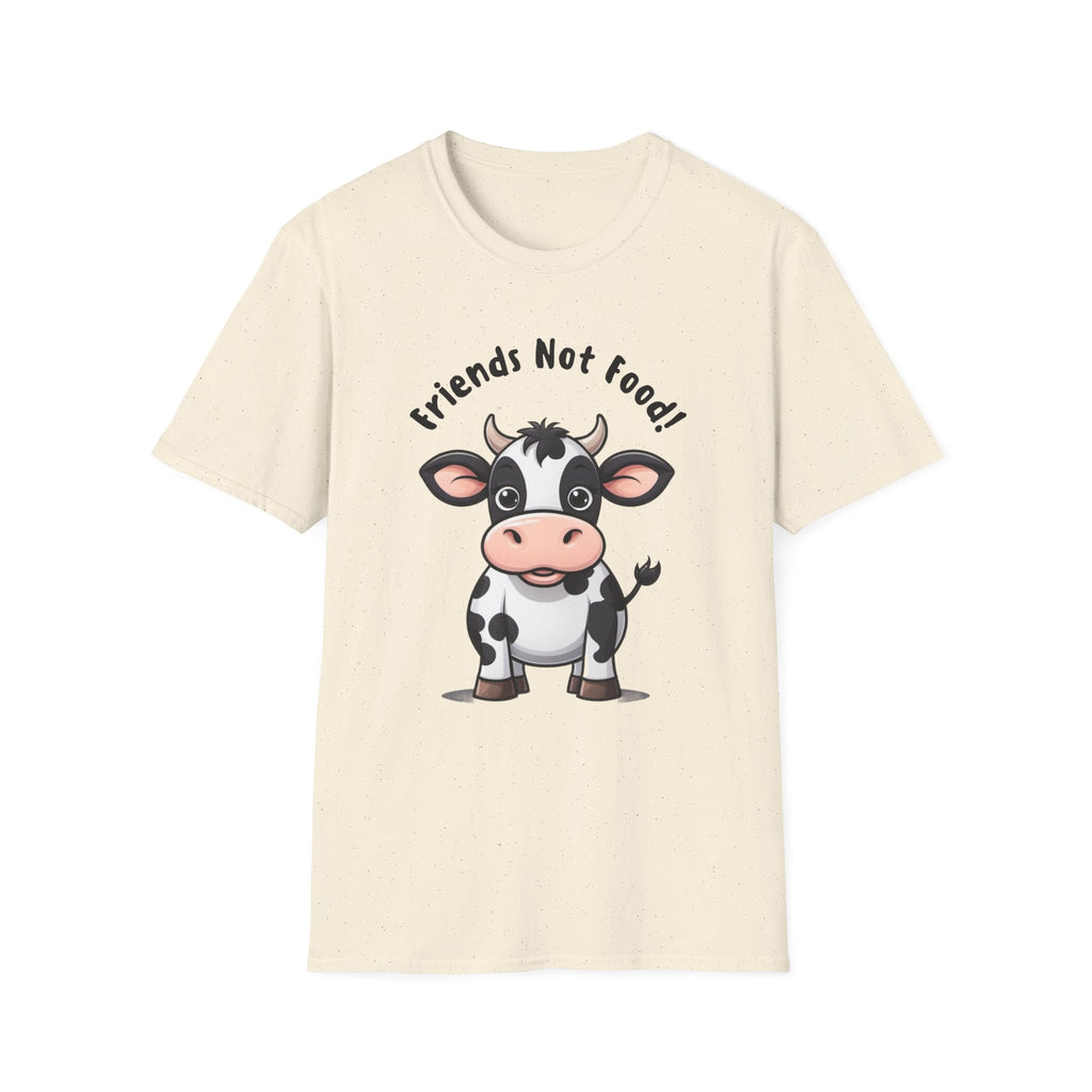 Friends Not Food Baby Cow T-Shirt
