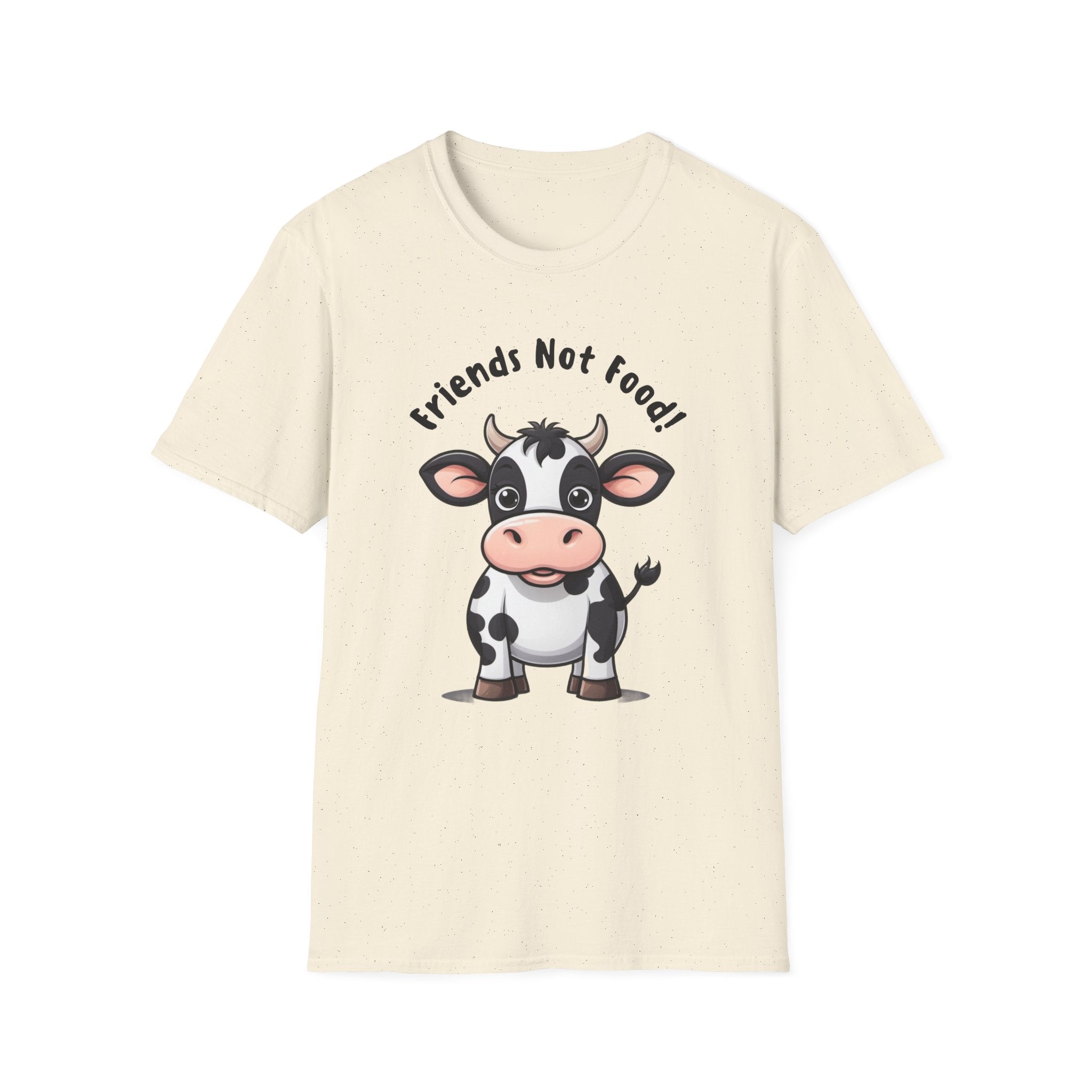 Friends Not Food Baby Cow T-Shirt