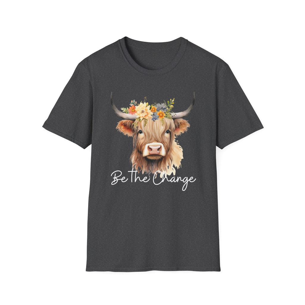 Floral Cow T-Shirt