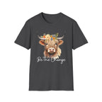 Floral Cow T-Shirt