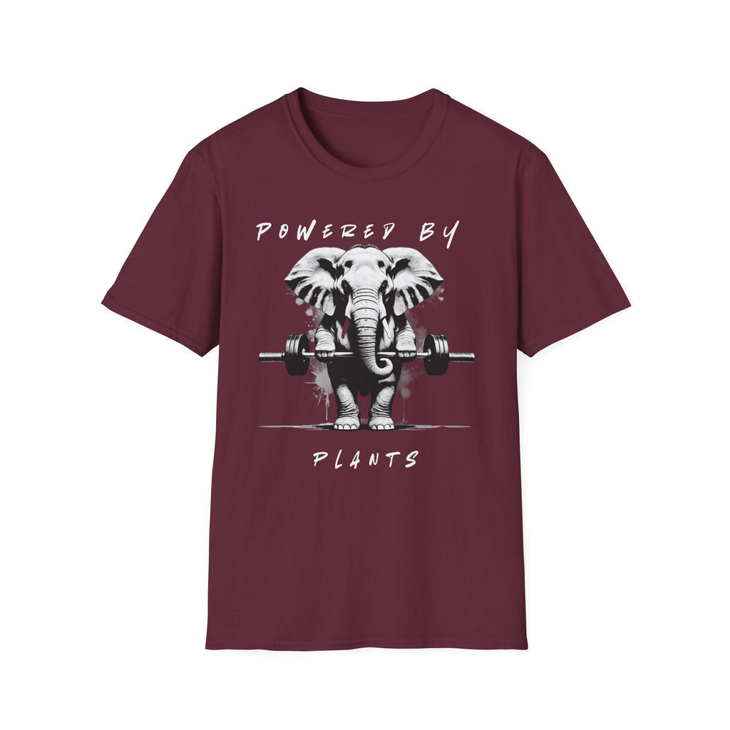 Powered By Plants Elephant T-Shirt