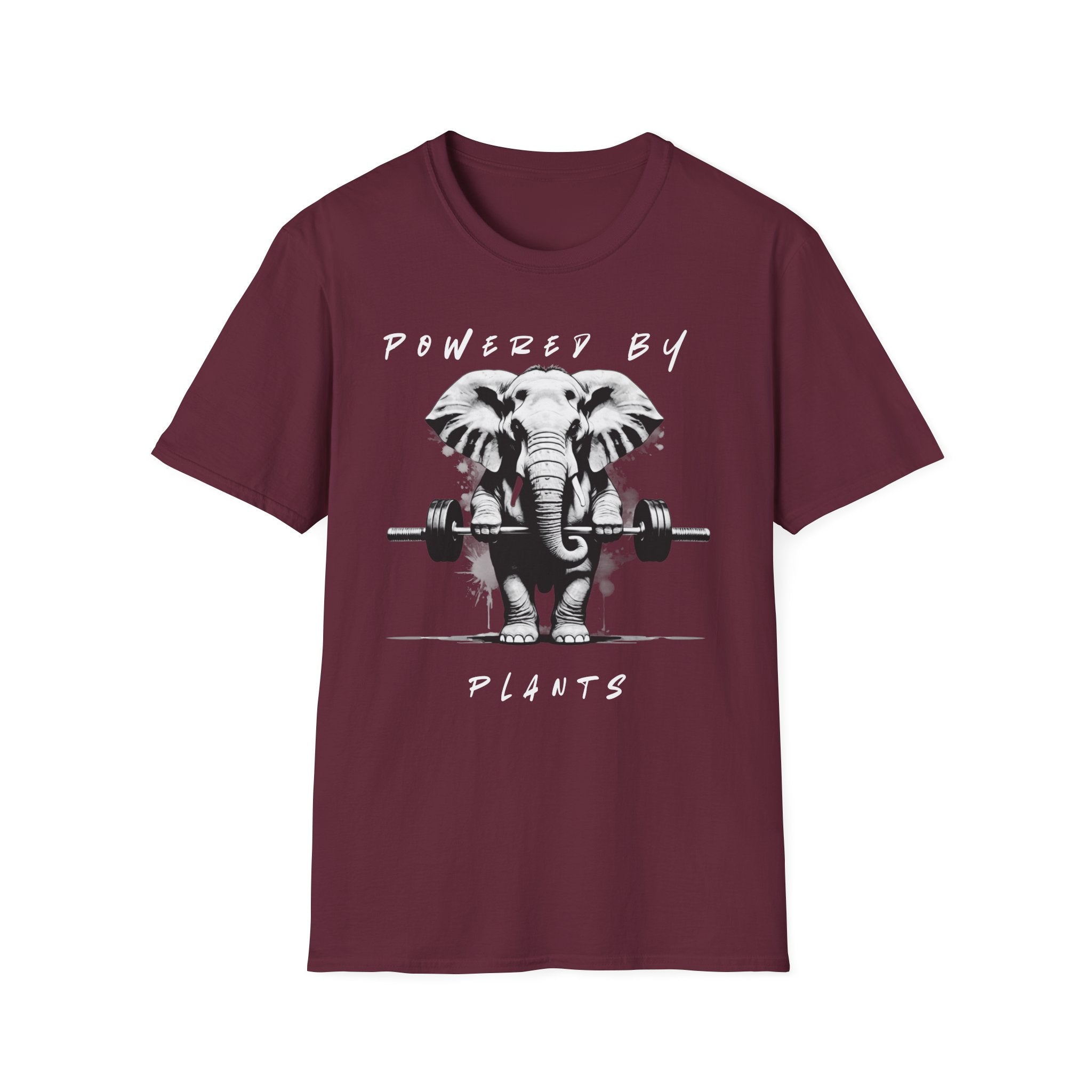 Powered By Plants Elephant T-Shirt