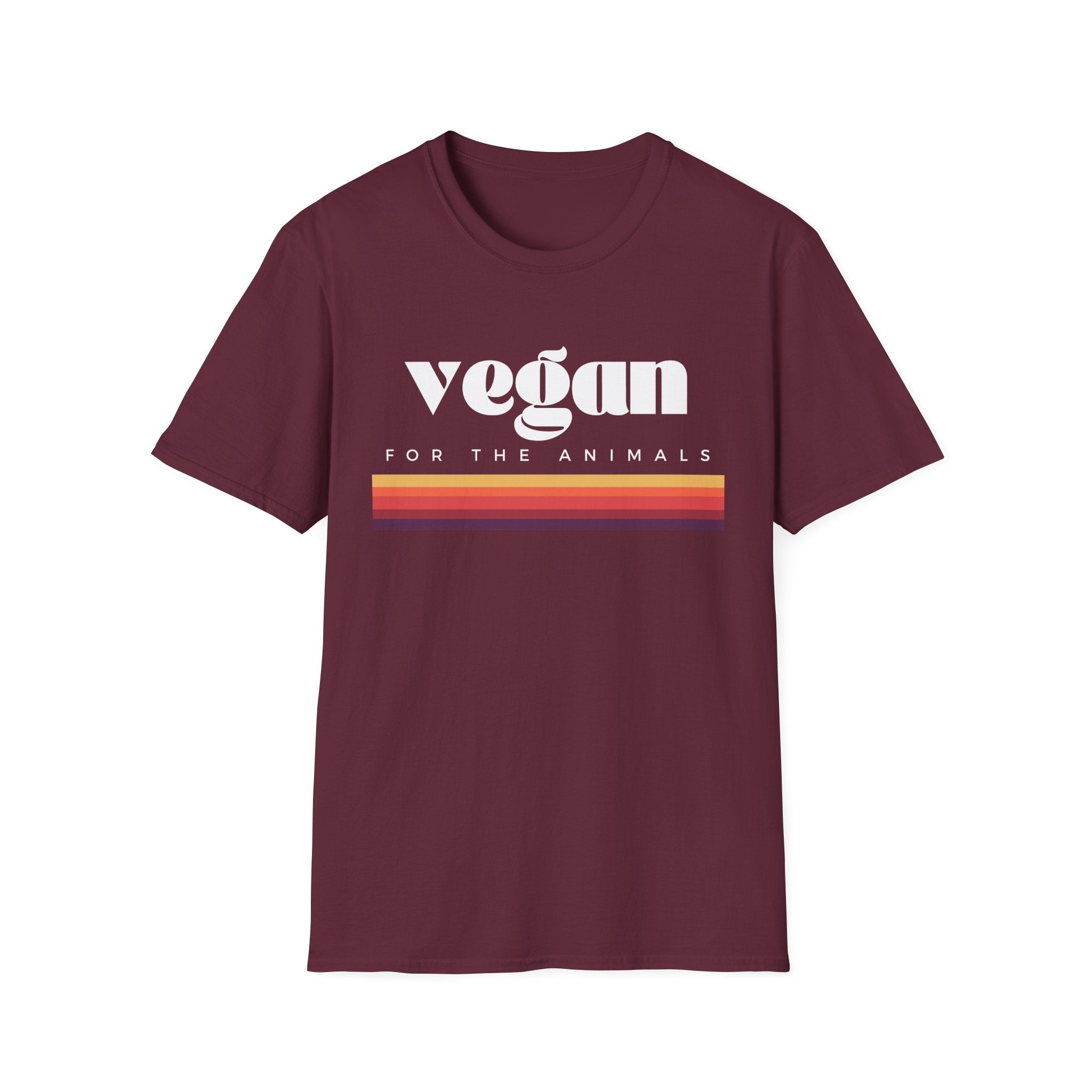 Vintage Vegan Rainbow T-Shirt