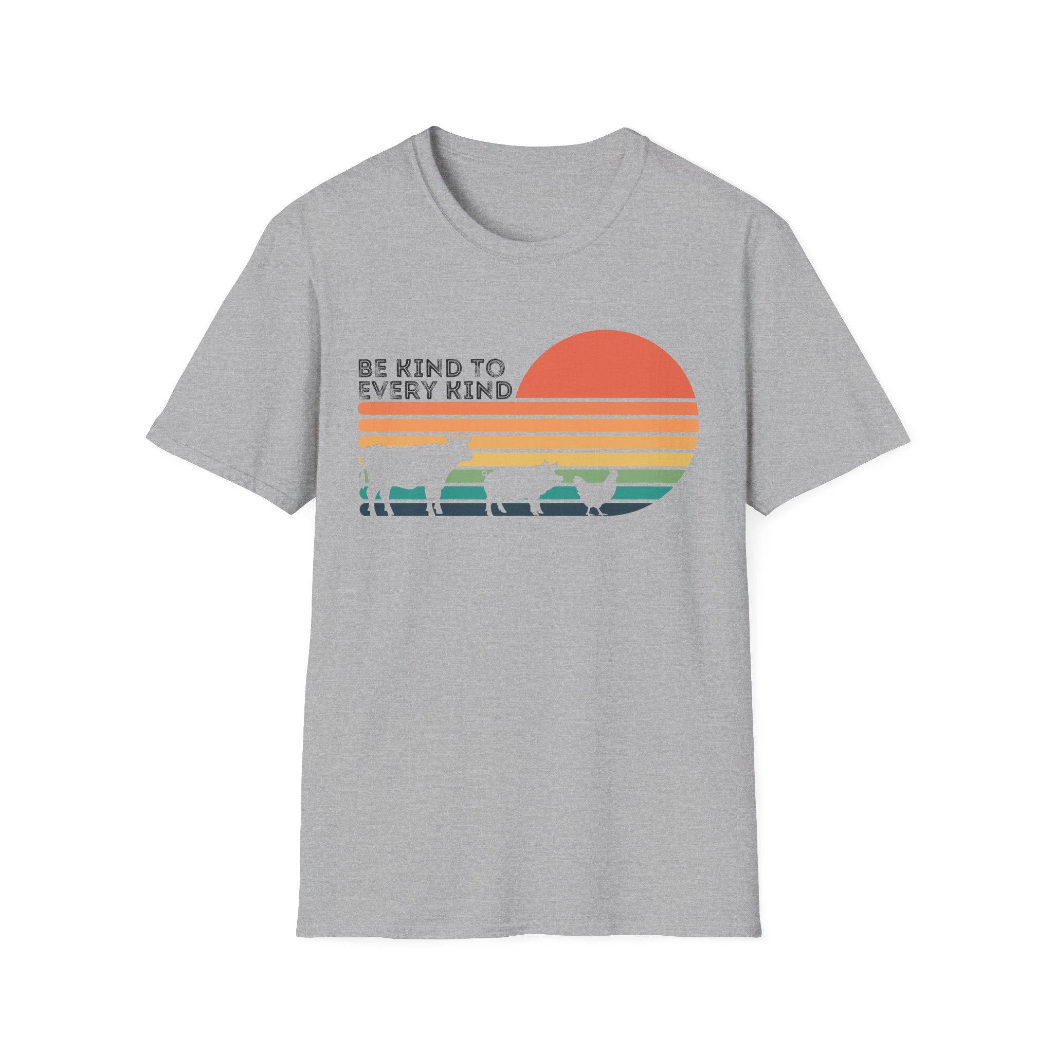 Be Kind Retro Farm Animals T-Shirt