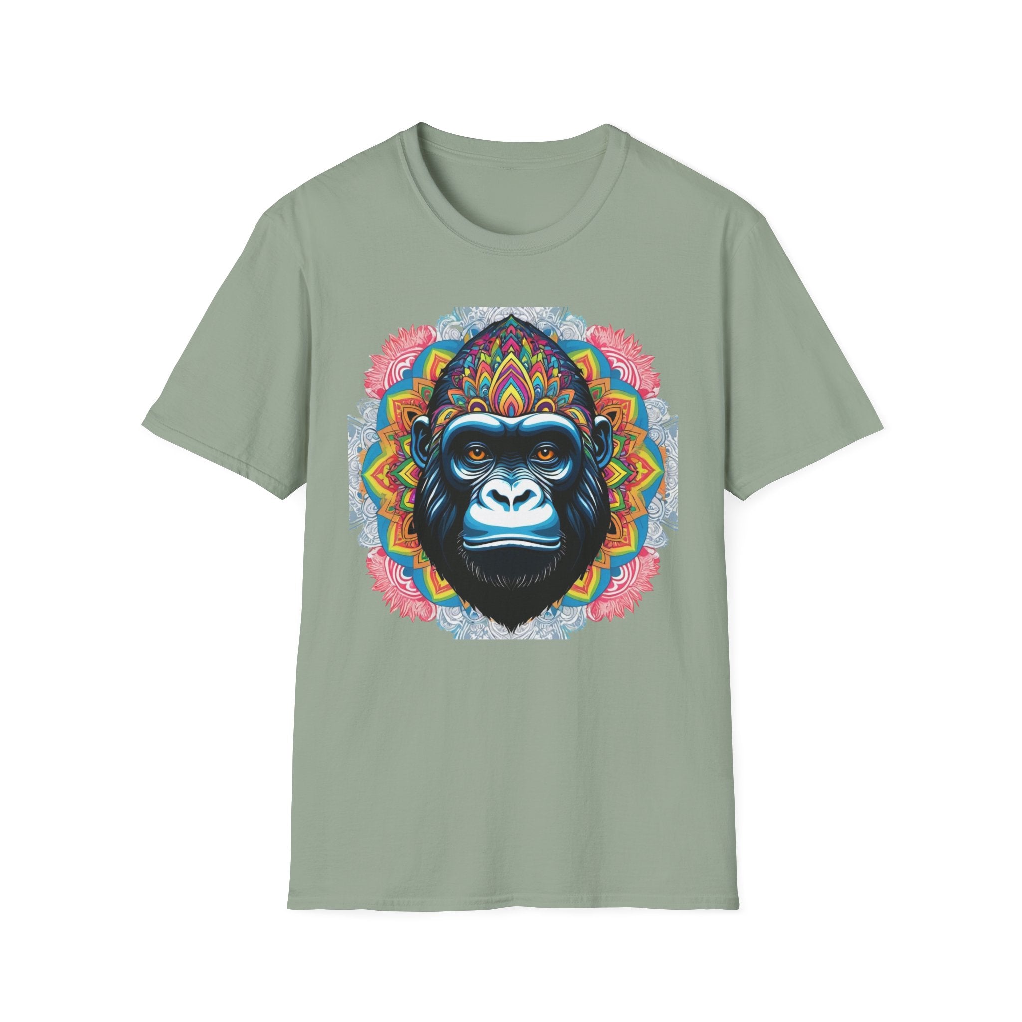 Mandala Gorilla T-Shirt