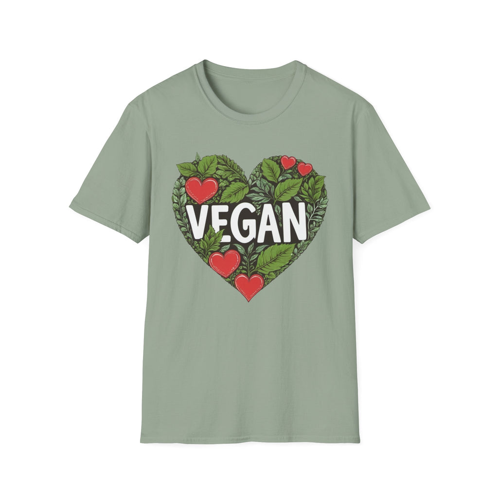 Foliage Vegan Heart T-Shirt
