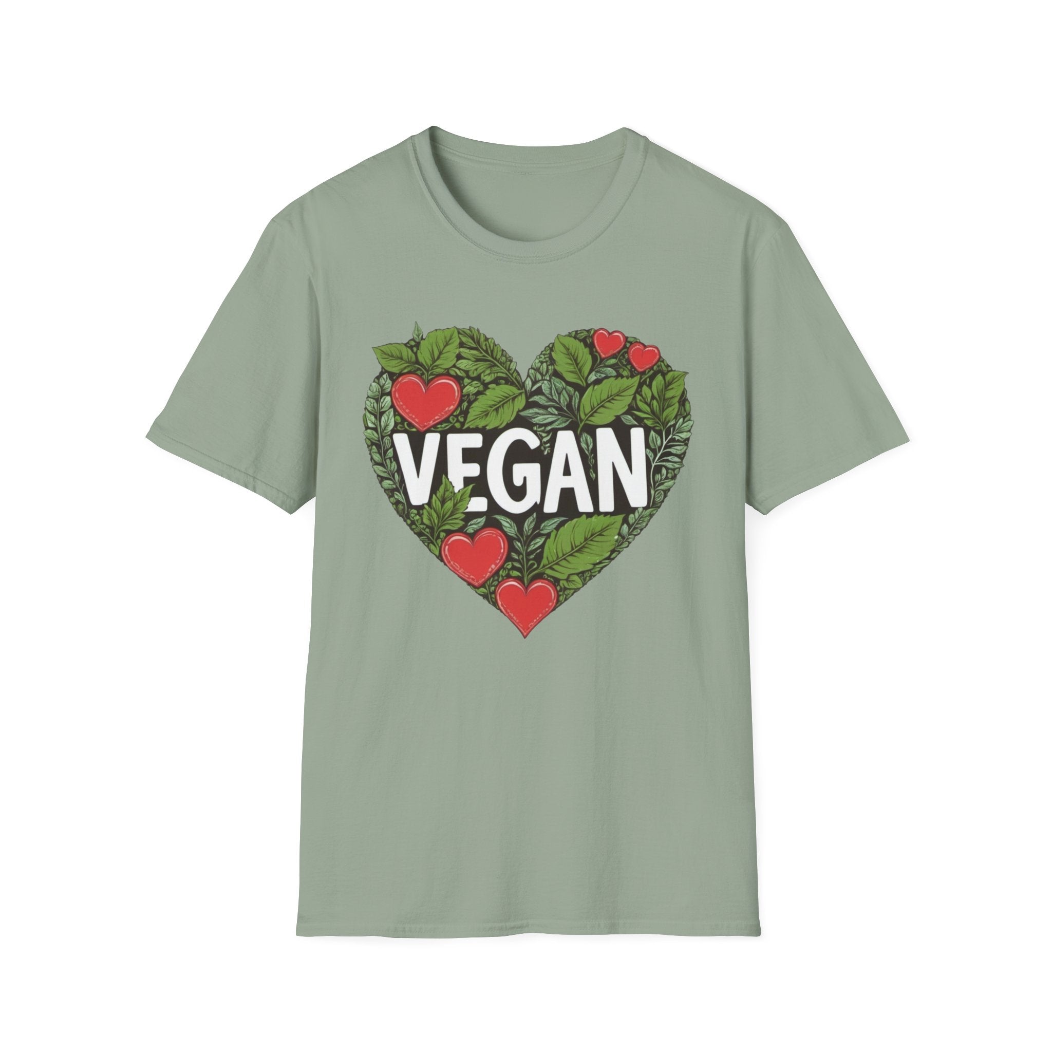 Foliage Vegan Heart T-Shirt