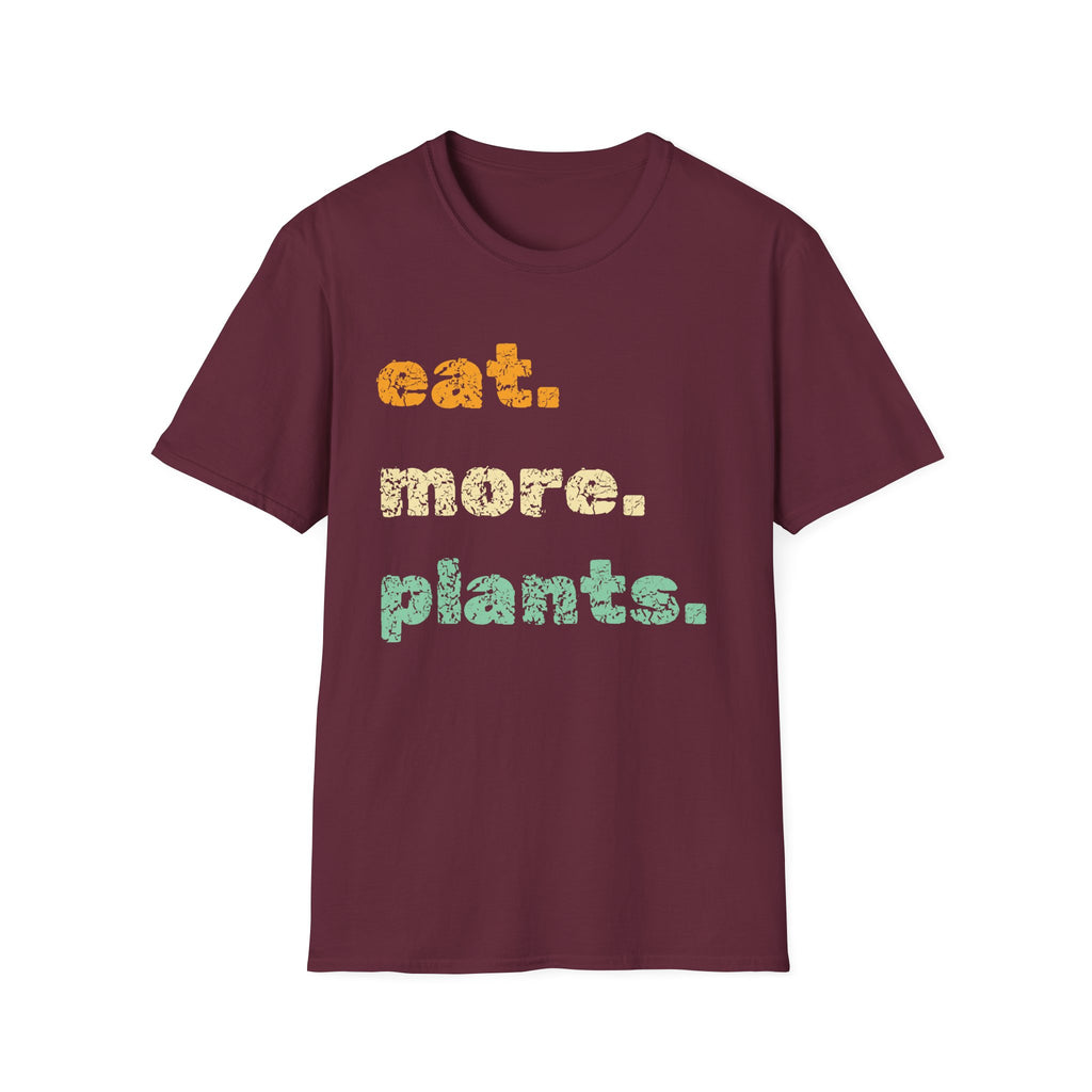 Retro Eat More Plants T-Shirt