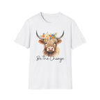 Floral Cow T-Shirt