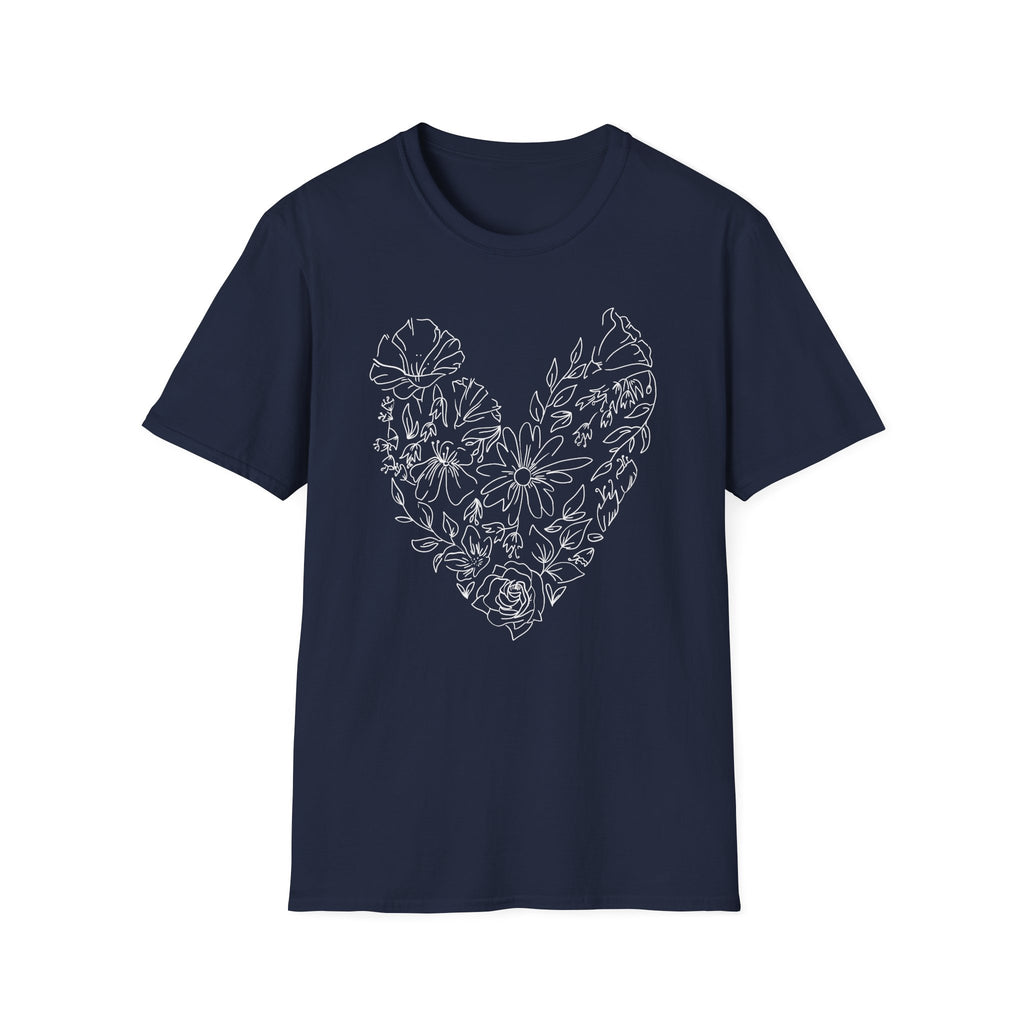 Flower Heart T-Shirt
