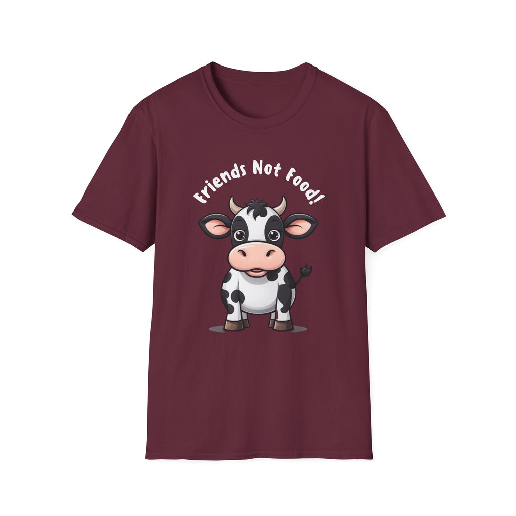 Friends Not Food Baby Cow T-Shirt