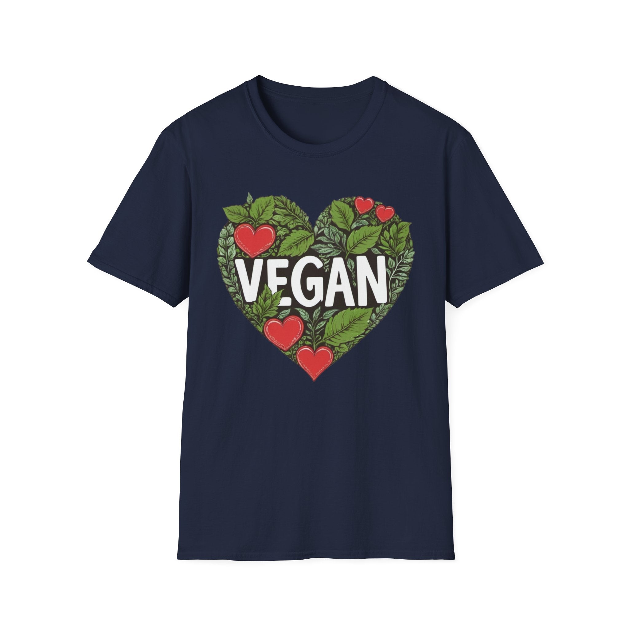 Foliage Vegan Heart T-Shirt