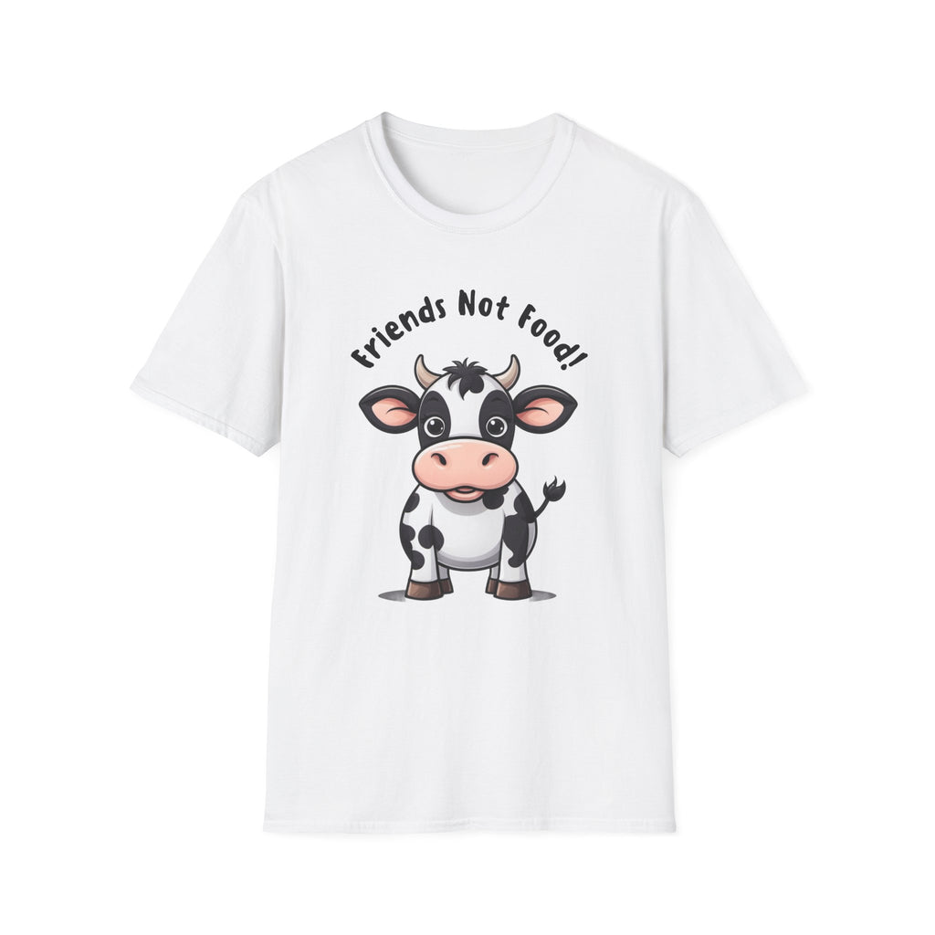 Friends Not Food Baby Cow T-Shirt