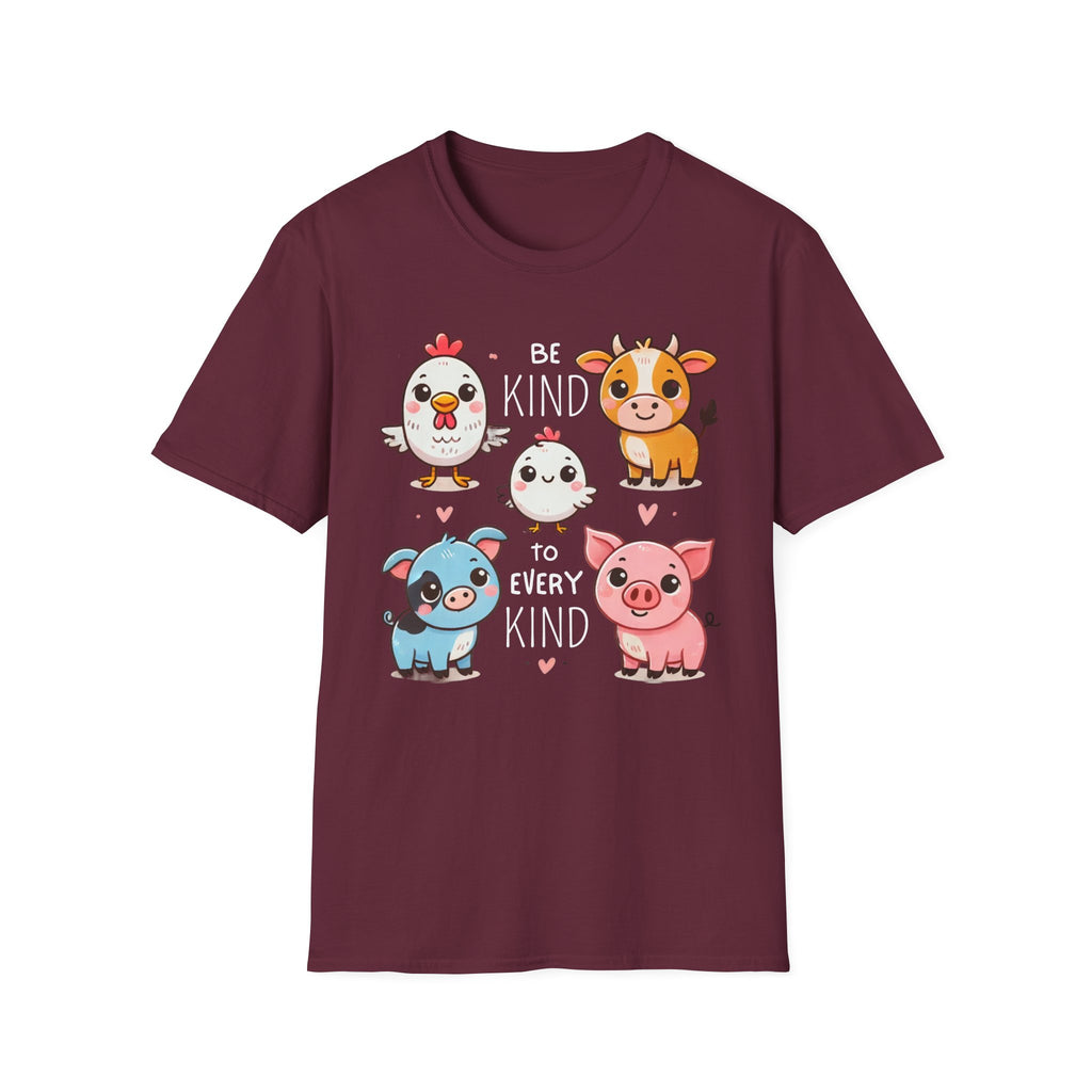 Be Kind Farm Animals T-Shirt
