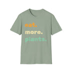 Retro Eat More Plants T-Shirt