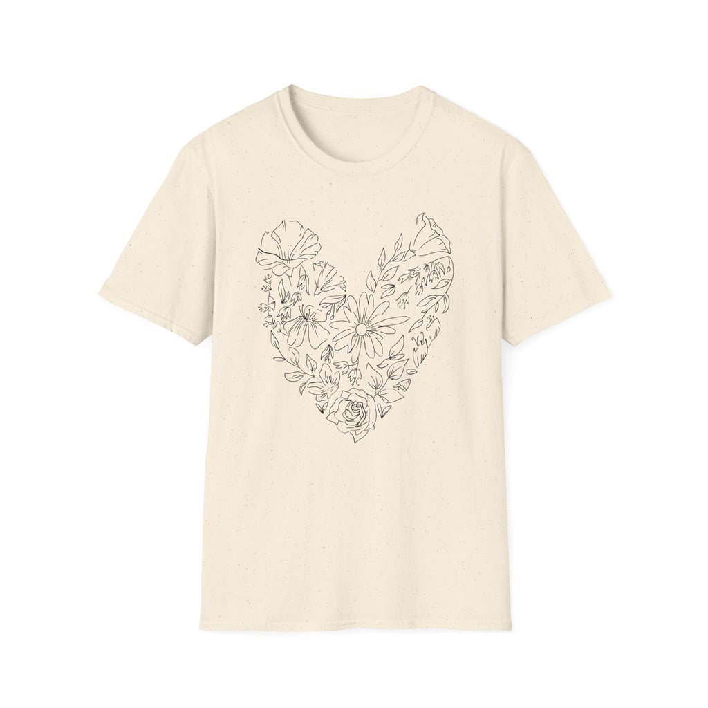 Flower Heart T-Shirt