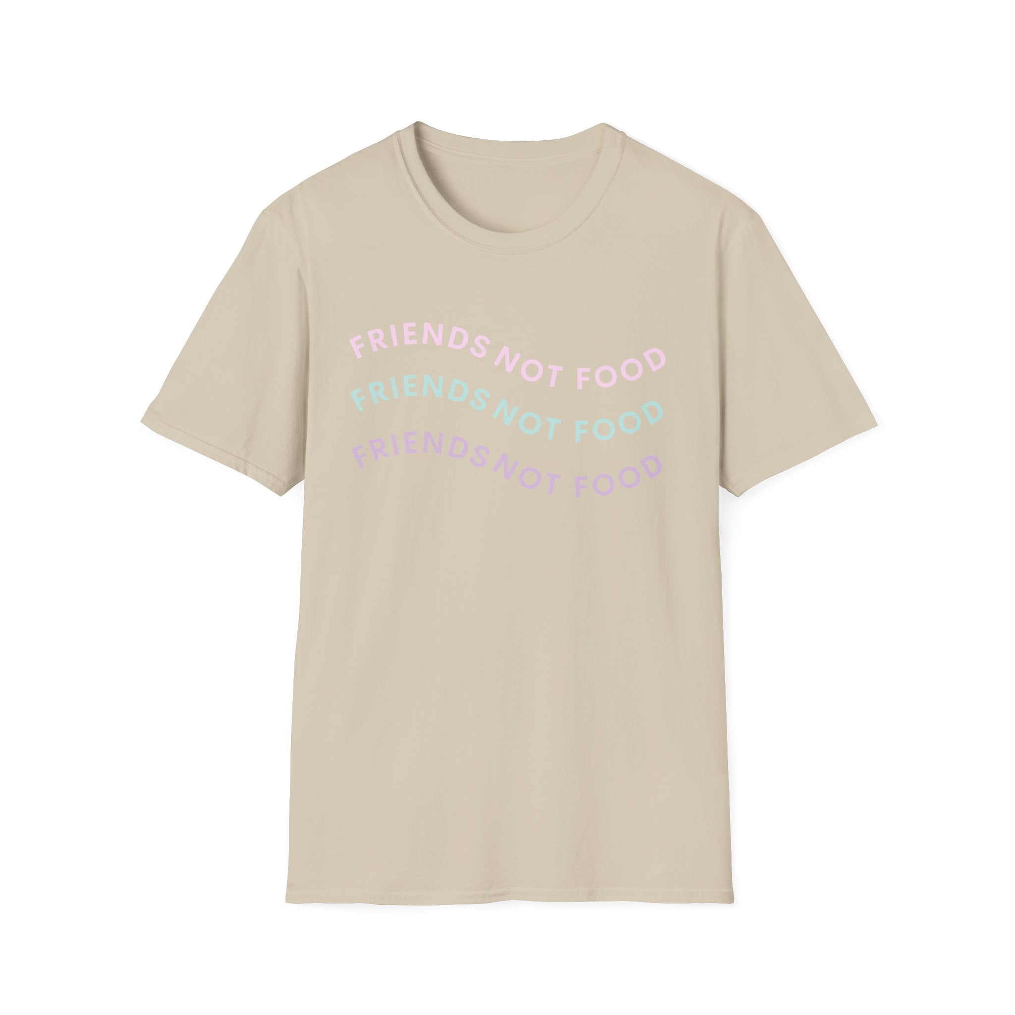 Friends Not Food Wave T-Shirt