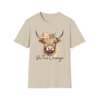 Floral Cow T-Shirt
