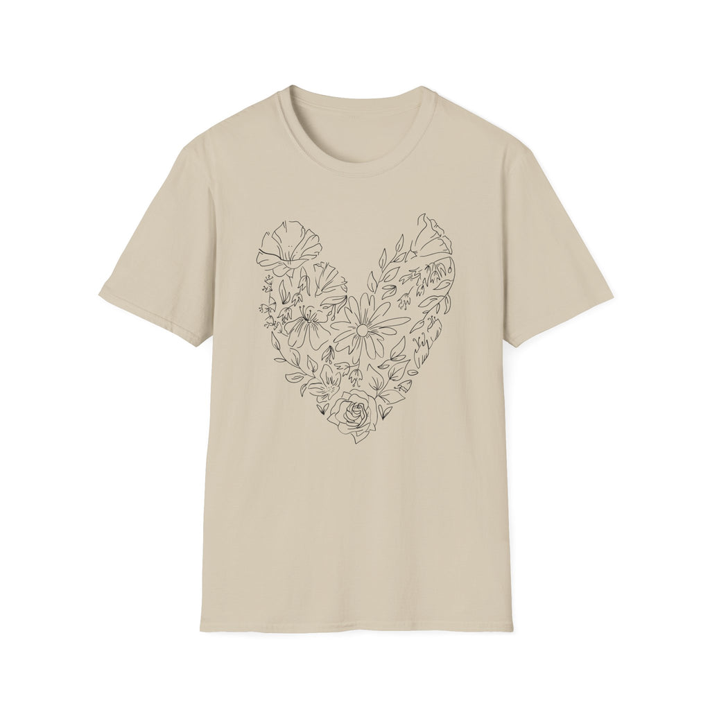Flower Heart T-Shirt