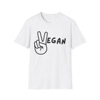 Vegan Peace Sign T-Shirt