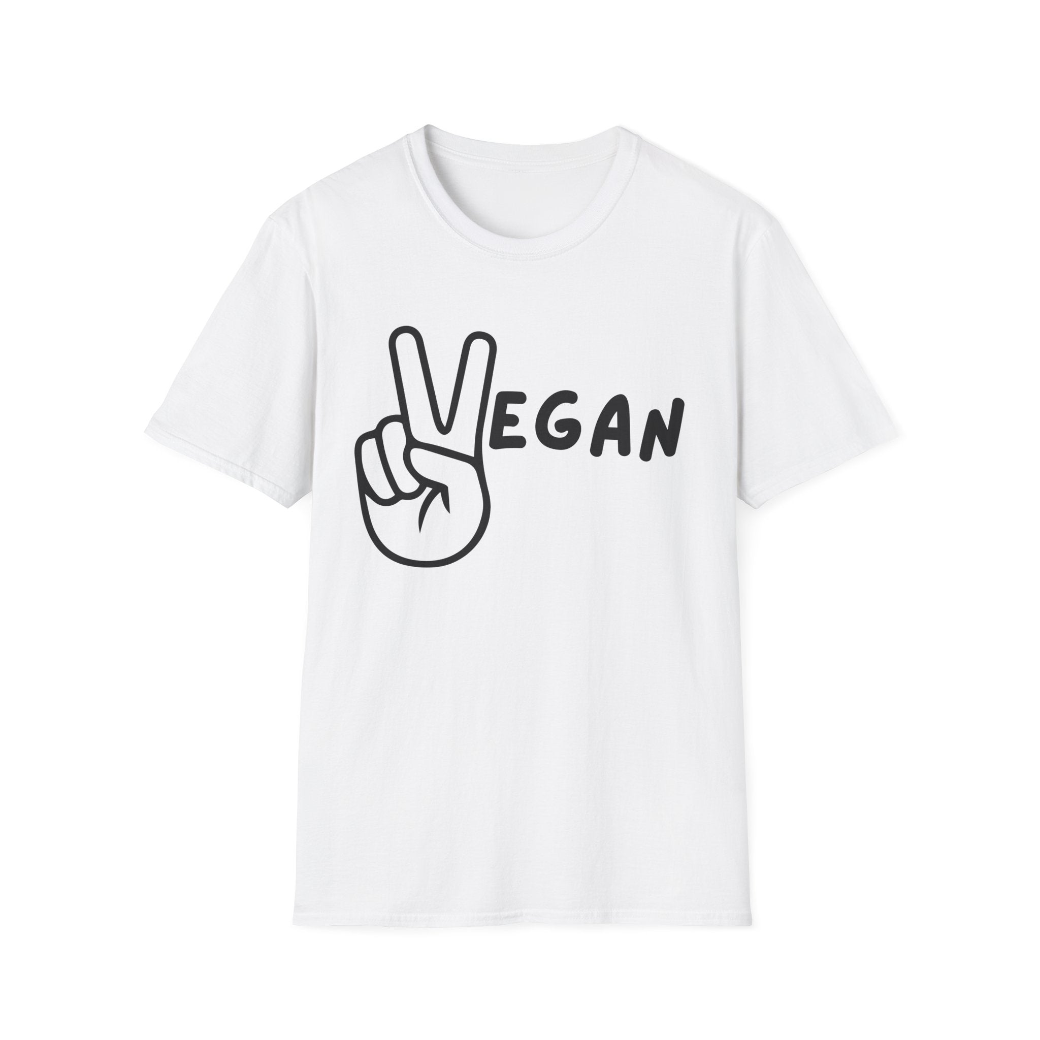 Vegan Peace Sign T-Shirt