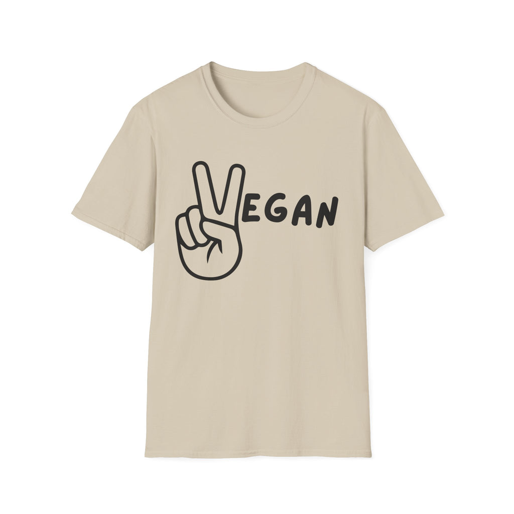 Vegan Peace Sign T-Shirt