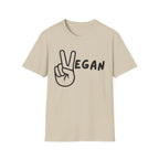 Vegan Peace Sign T-Shirt