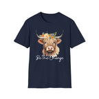 Floral Cow T-Shirt
