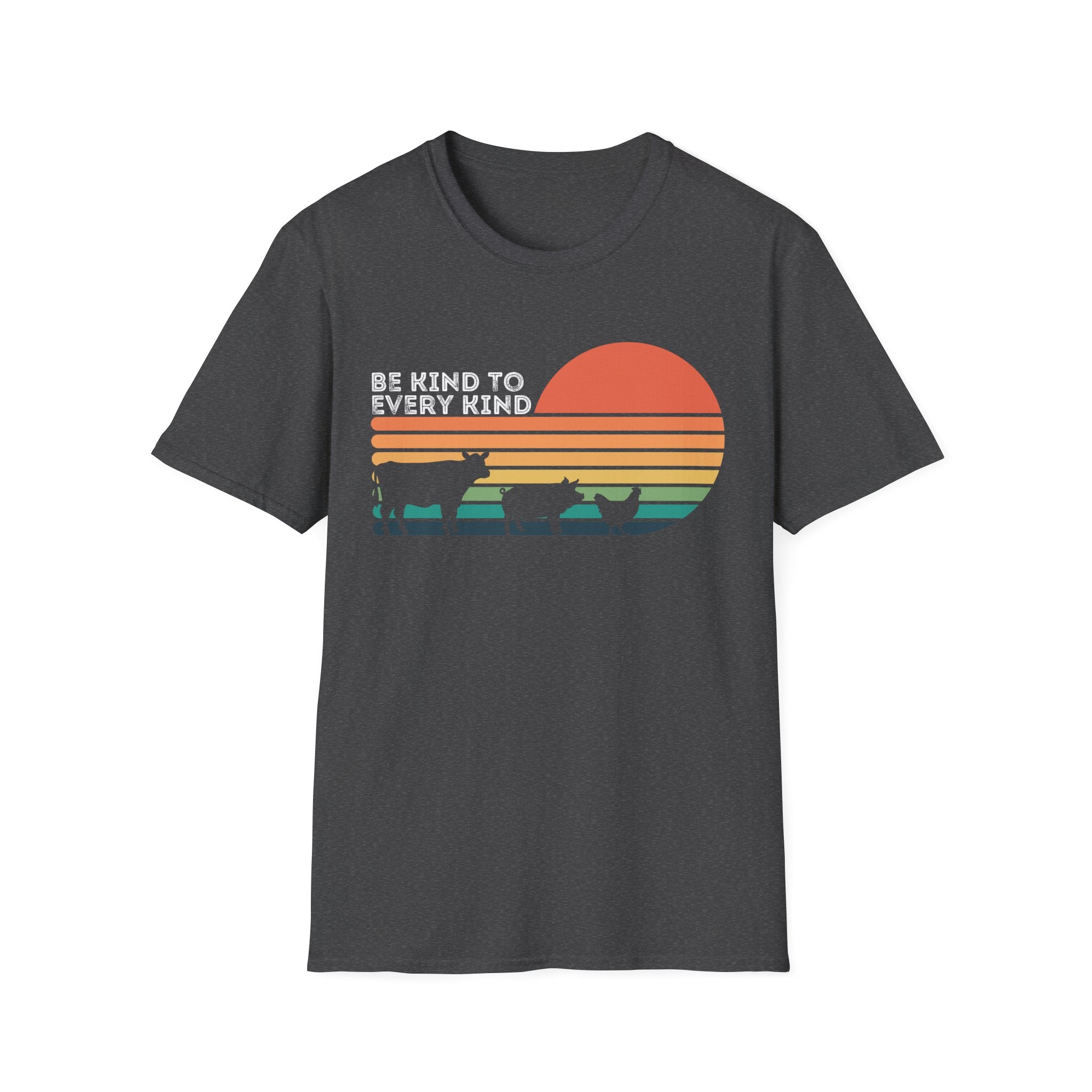 Be Kind Retro Farm Animals T-Shirt