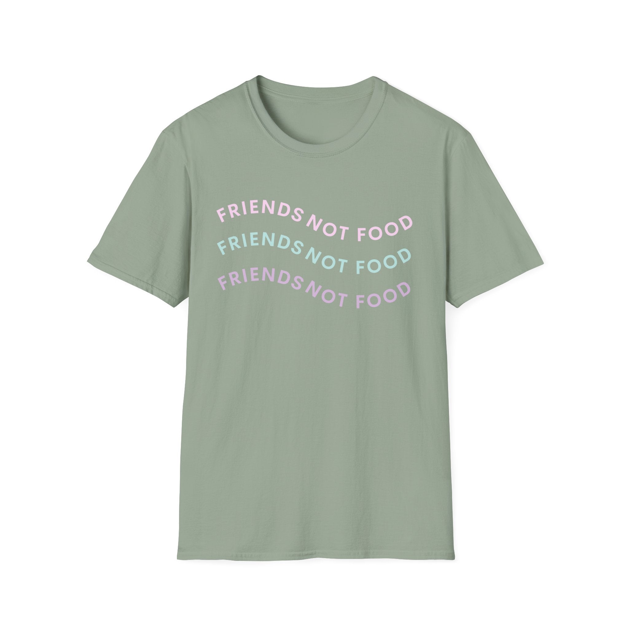 Friends Not Food Wave T-Shirt