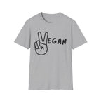 Vegan Peace Sign T-Shirt