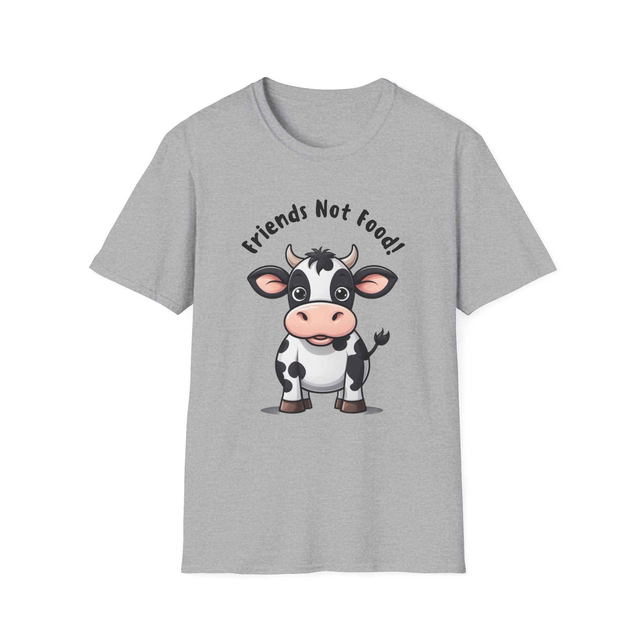 Friends Not Food Baby Cow T-Shirt