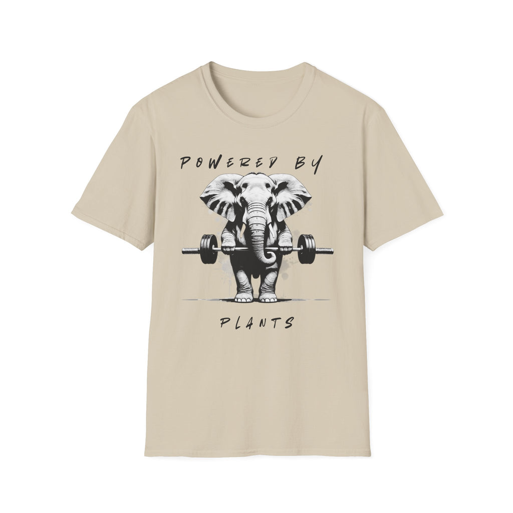 Powered By Plants Elephant T-Shirt