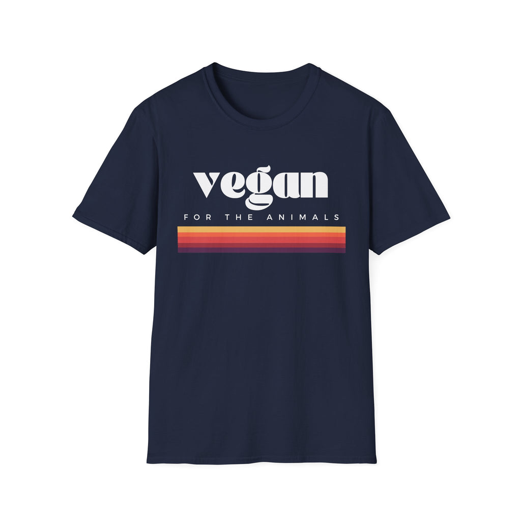 Vintage Vegan Rainbow T-Shirt