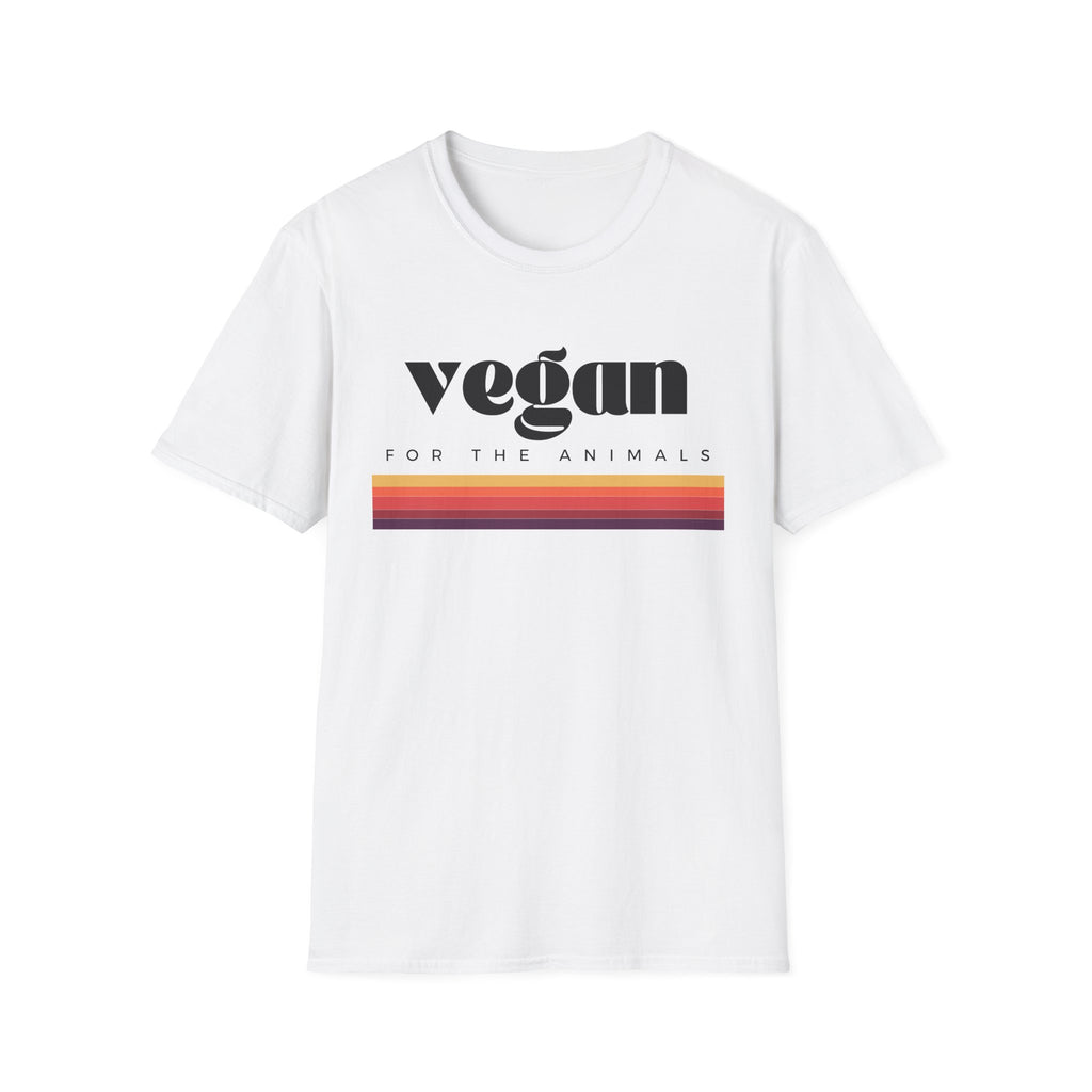 Vintage Vegan Rainbow T-Shirt