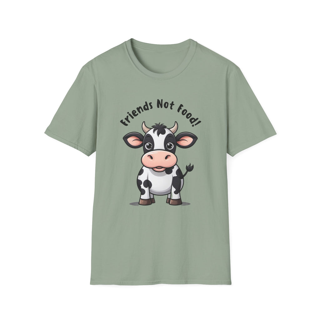 Friends Not Food Baby Cow T-Shirt