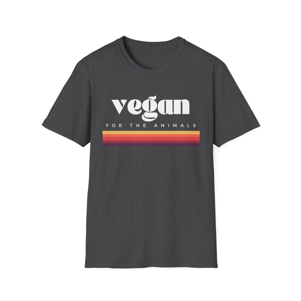 Vintage Vegan Rainbow T-Shirt